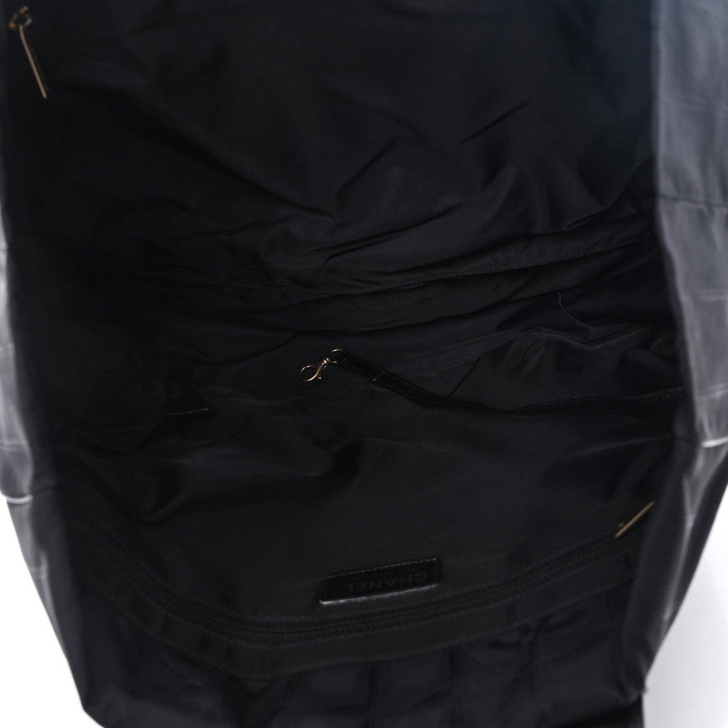 Chanel Nylon Medium Travel Tote Black
