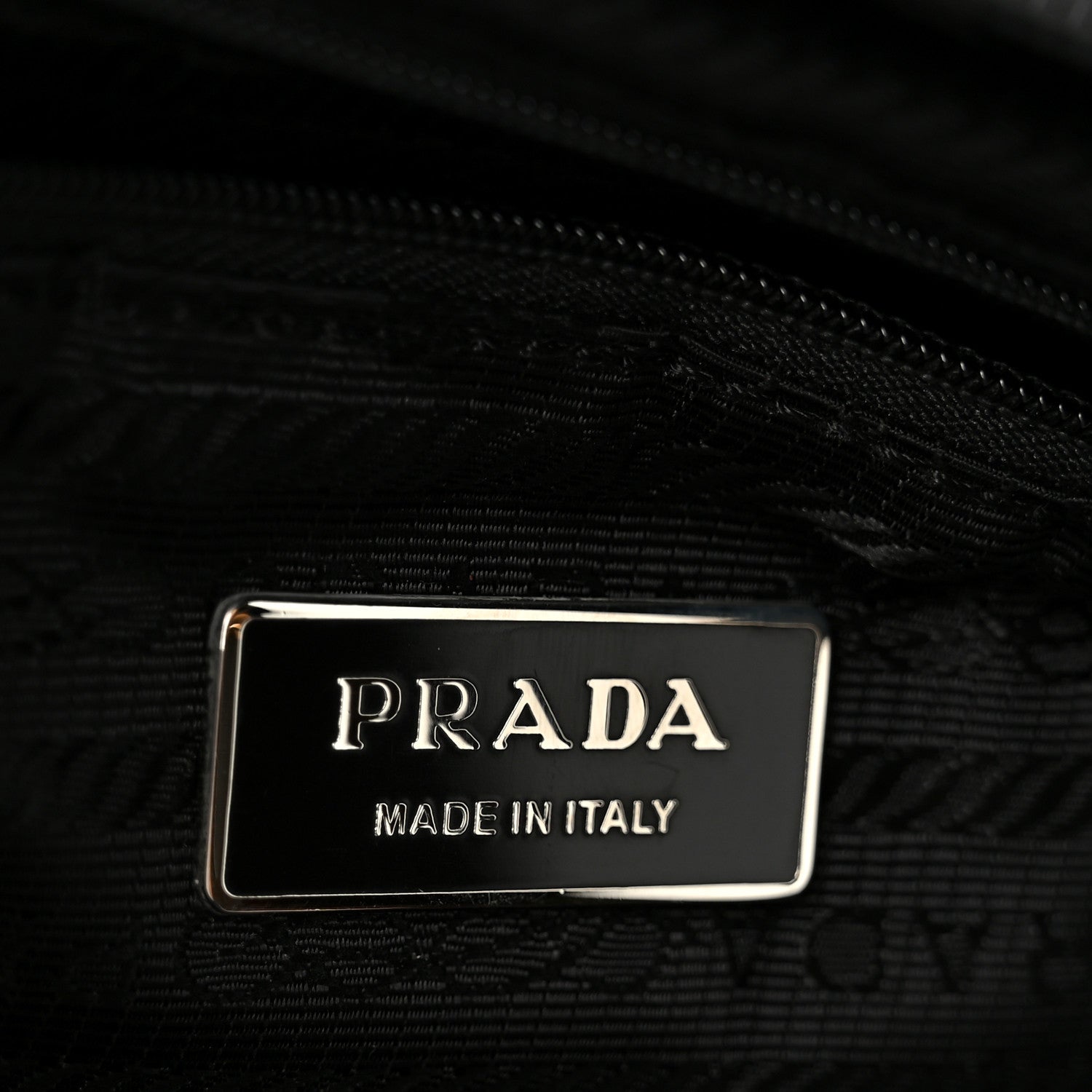 Prada Tessuto Nylon Messenger Bag Black