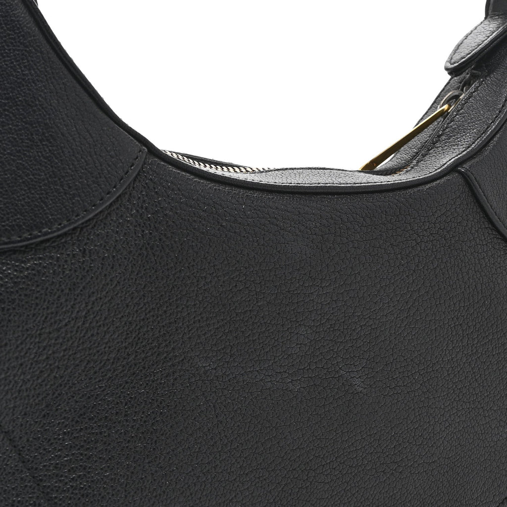 Gucci Goatskin Small Aphrodite Shoulder Bag Black