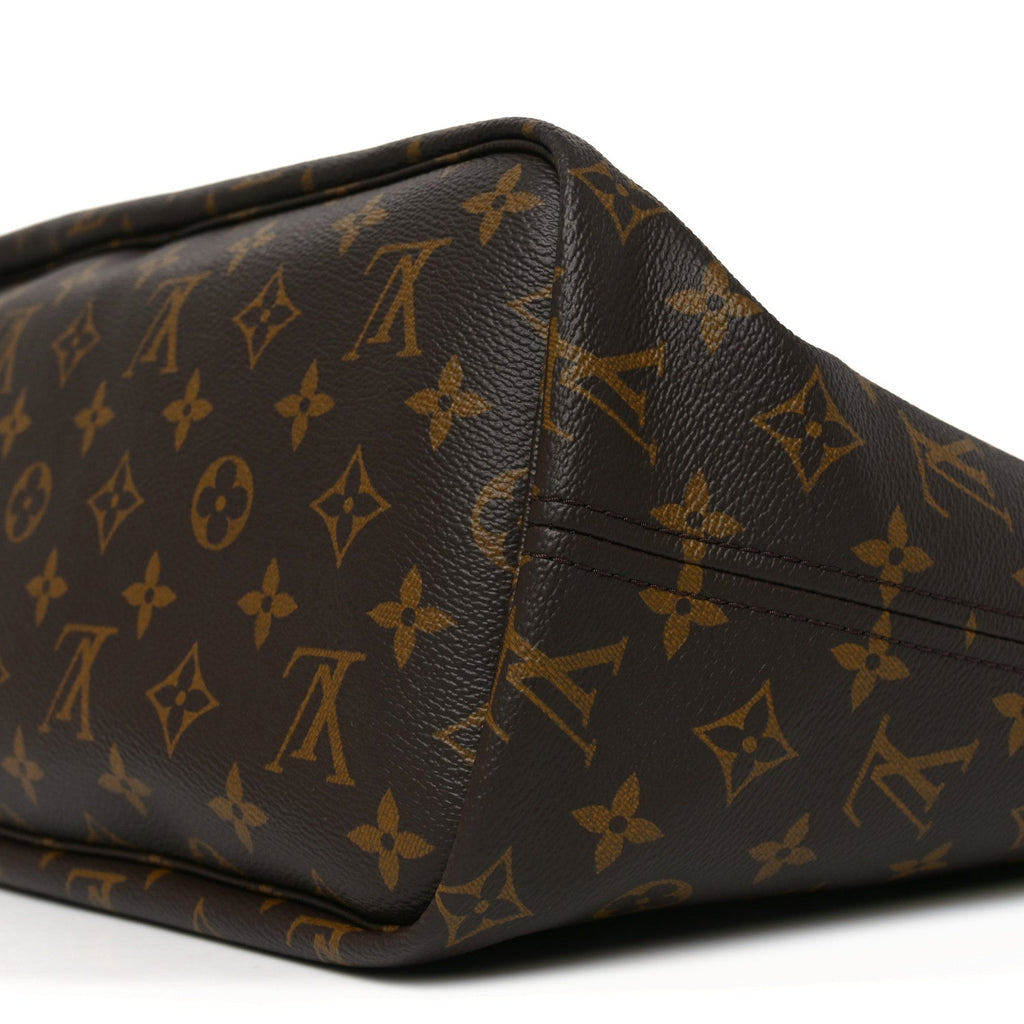 Louis Vuitton Monogram Inside Out Neverfull Bandouliere MM Rouge Sari