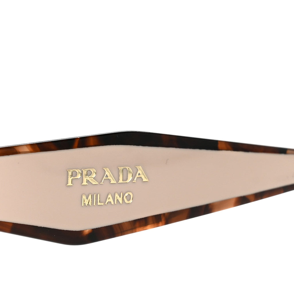 Prada Acetate Sunglasses SPR D02 Tortoise Dark Brown