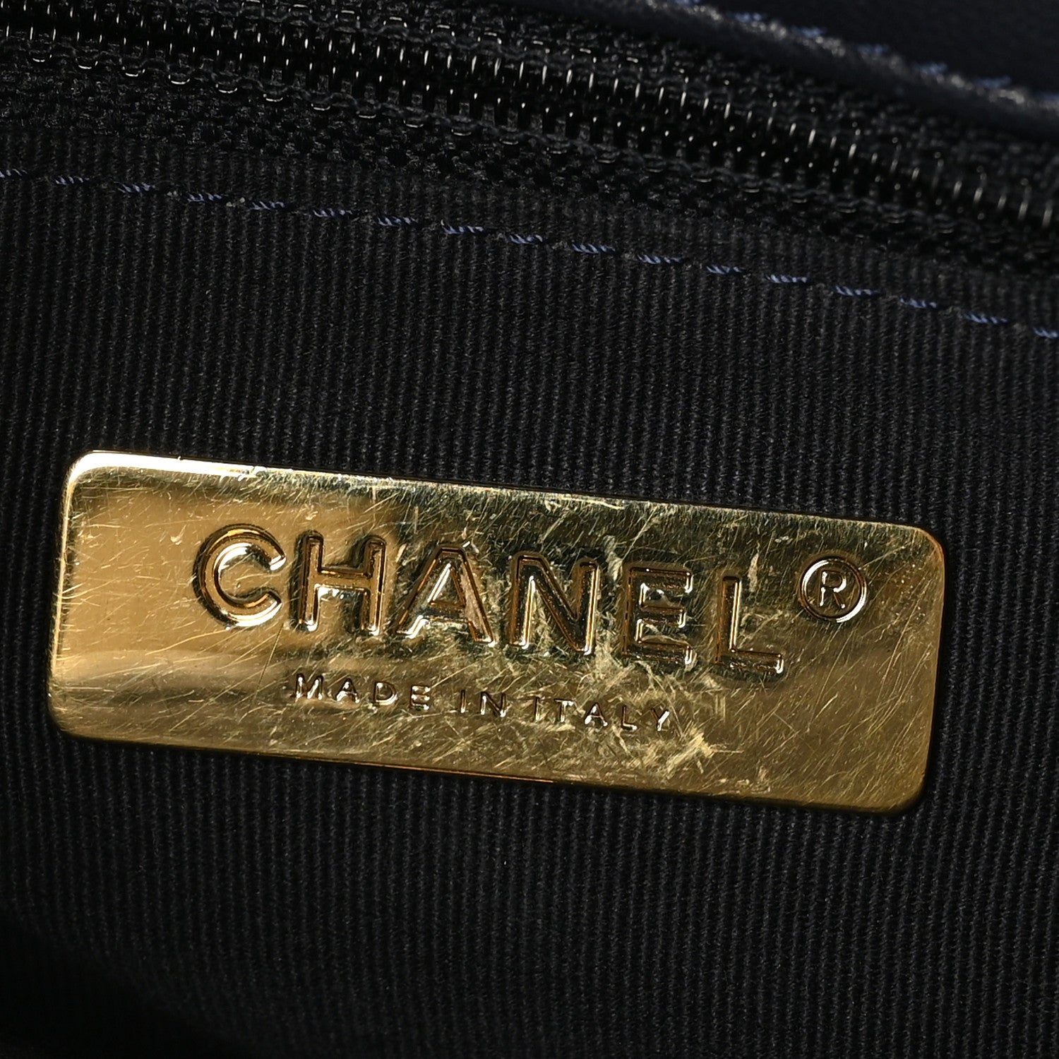 Chanel Lambskin Quilted Large Chanel 19 Flap Black