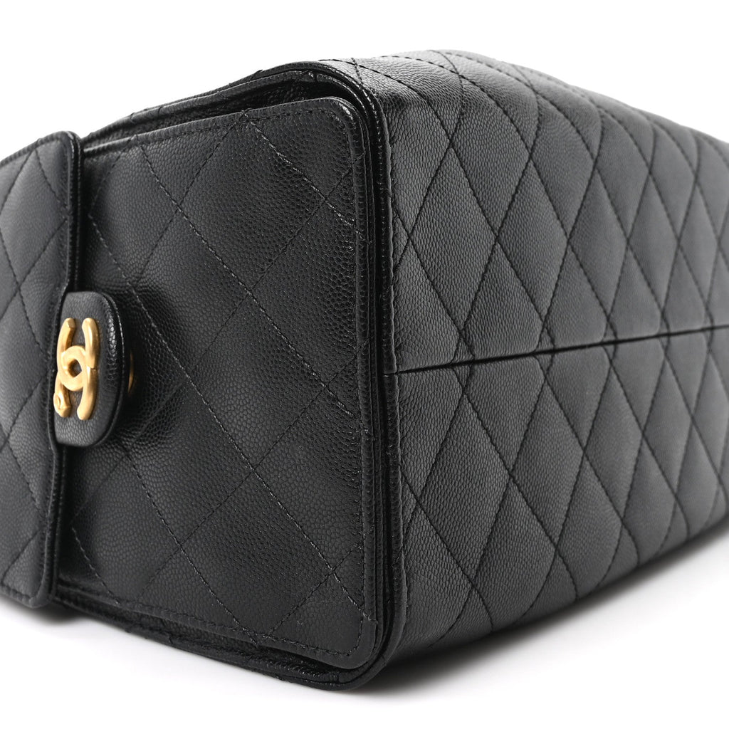 Chanel Caviar Quilted Small Chanel 25 Handbag Black