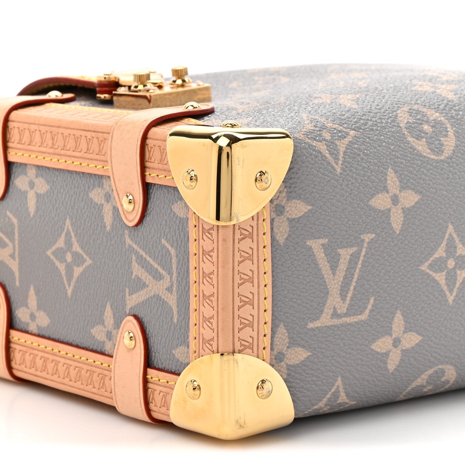 Louis Vuitton Monogram Side Trunk MM Trianon Gray