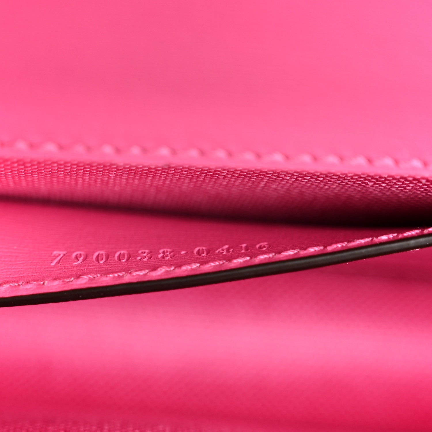 Gucci GG Monogram Scratch Lux Calfskin Mini Luce Shoulder Bag Rose Dark Blossom