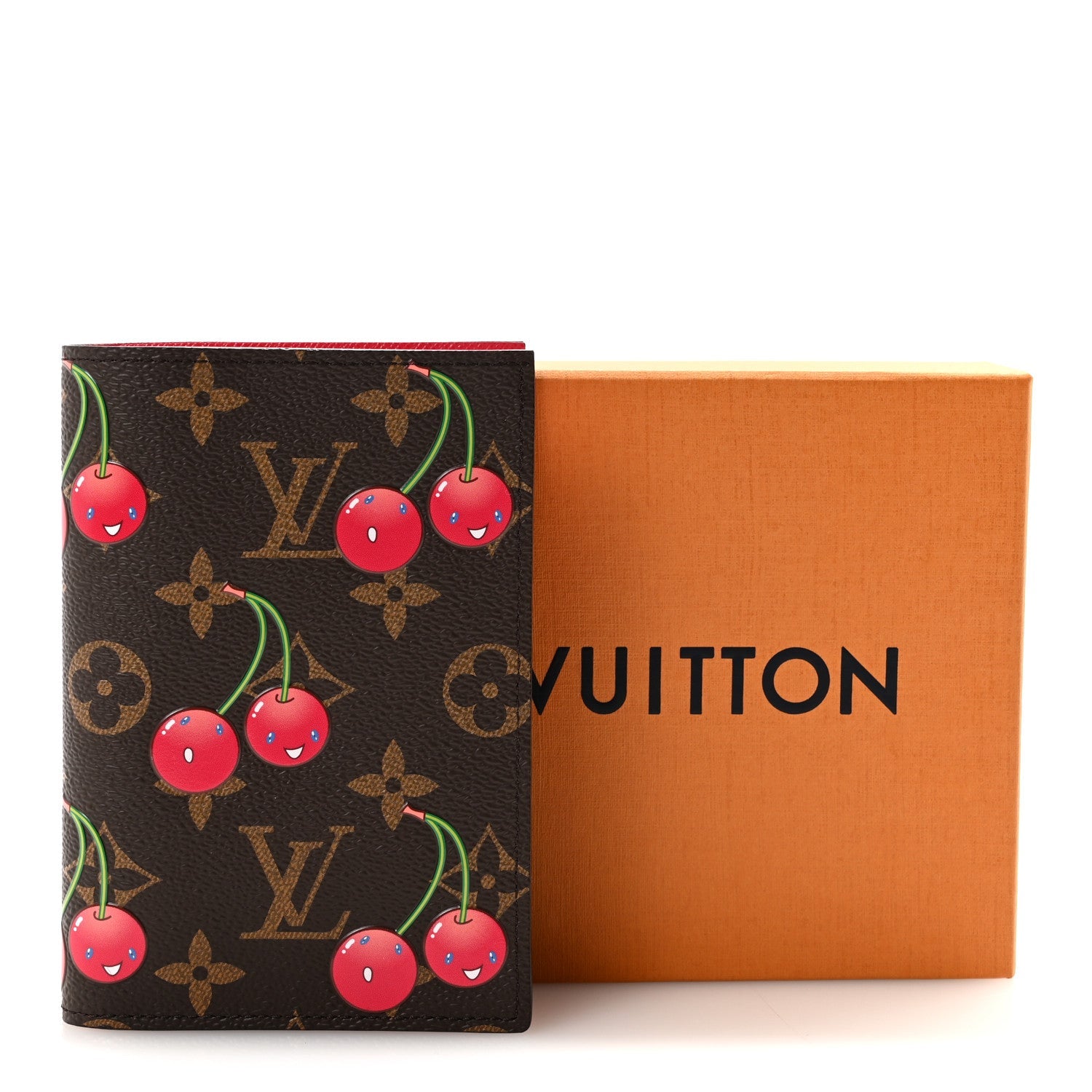 Louis Vuitton LV X TM Monogram Cerises Passport Cover