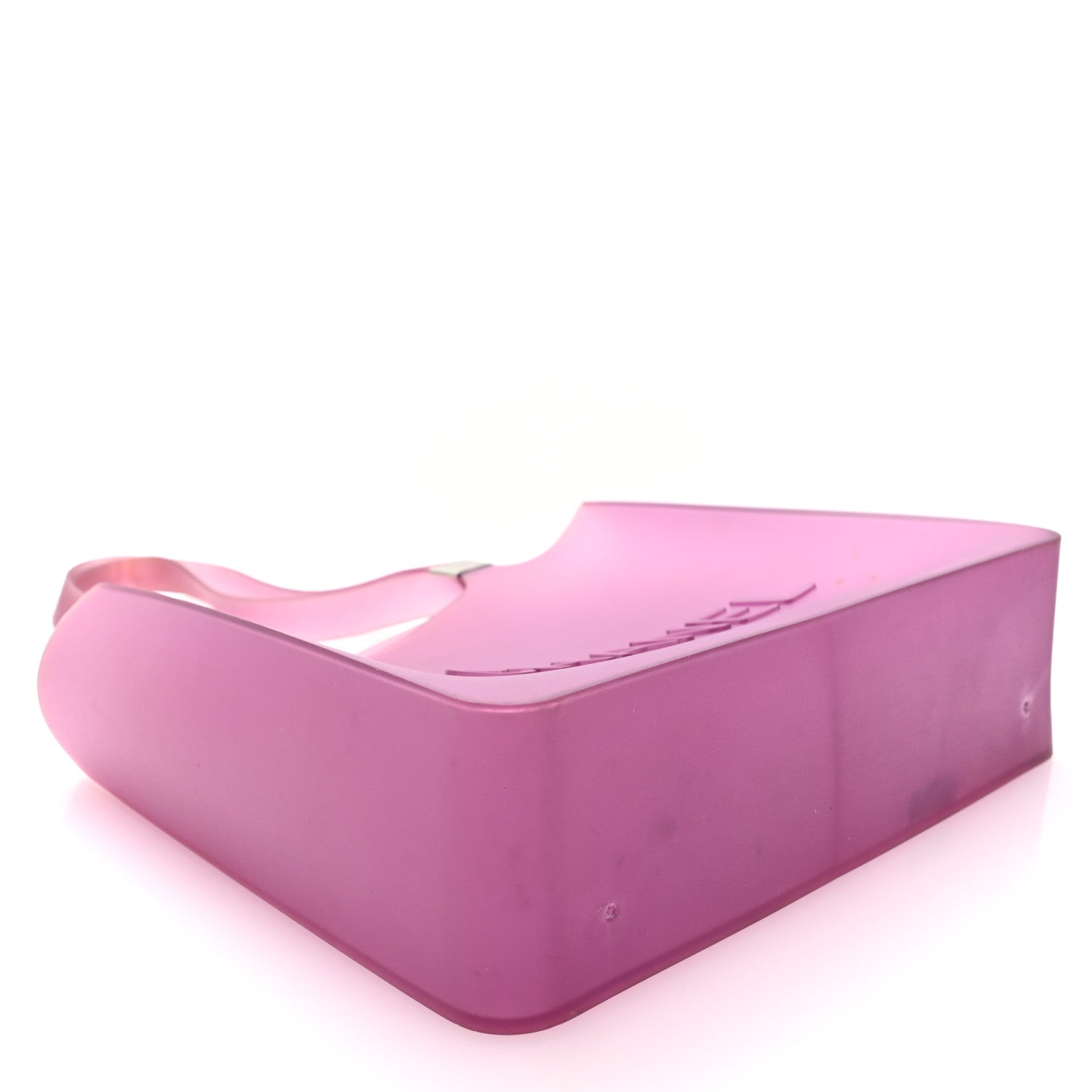 Chanel Jelly Rubber Tote Purple