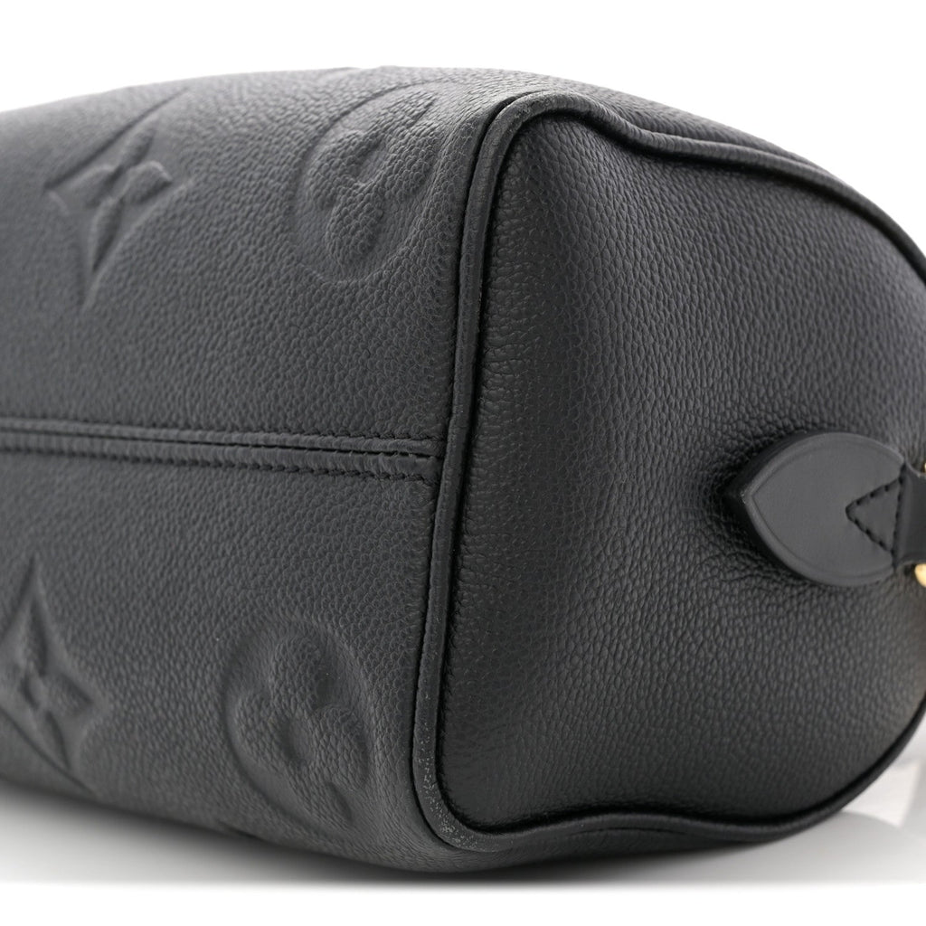 Louis Vuitton Empreinte Monogram Giant Speedy Bandouliere 20 Black