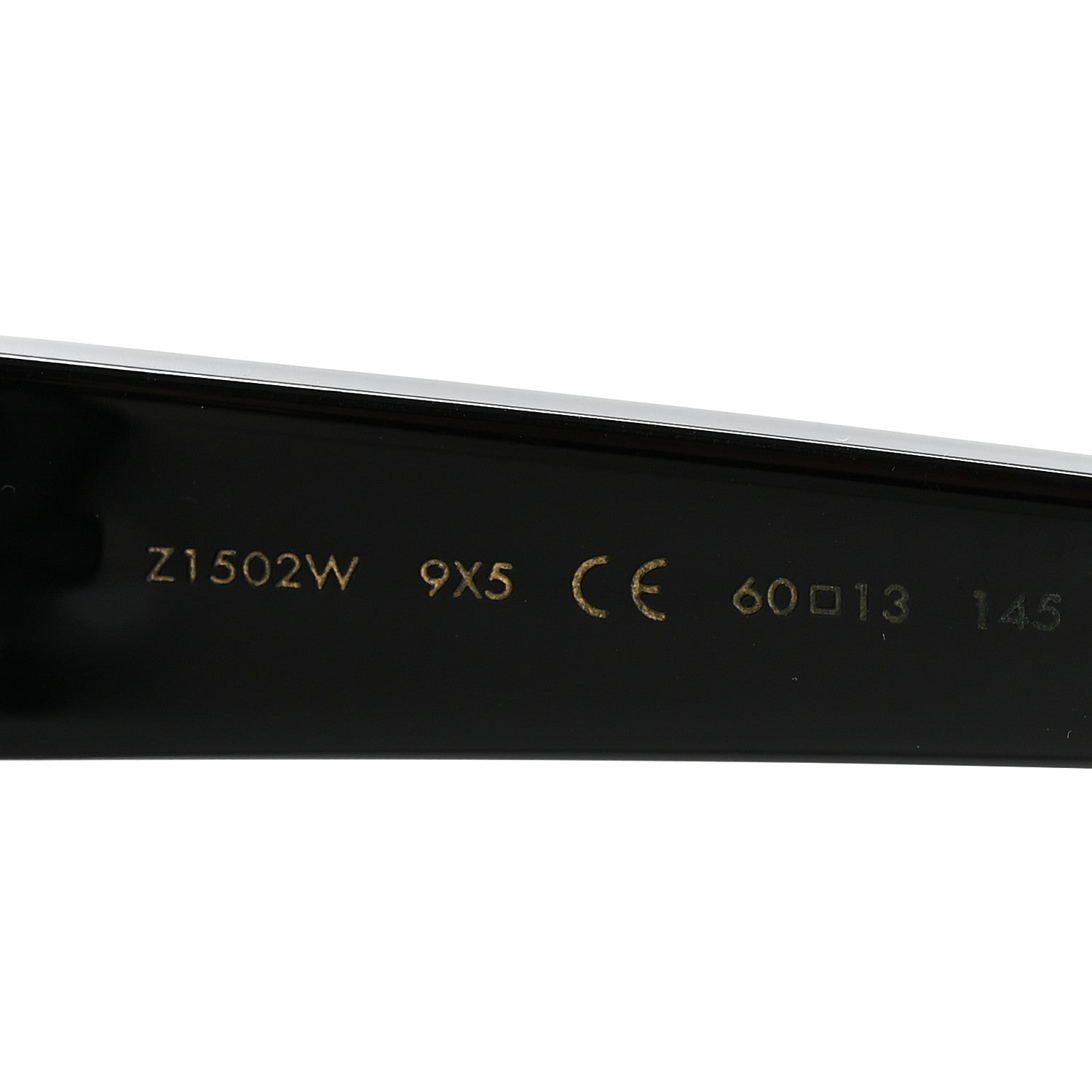 Louis Vuitton Acetate Evidence Z1502W Sunglasses Black