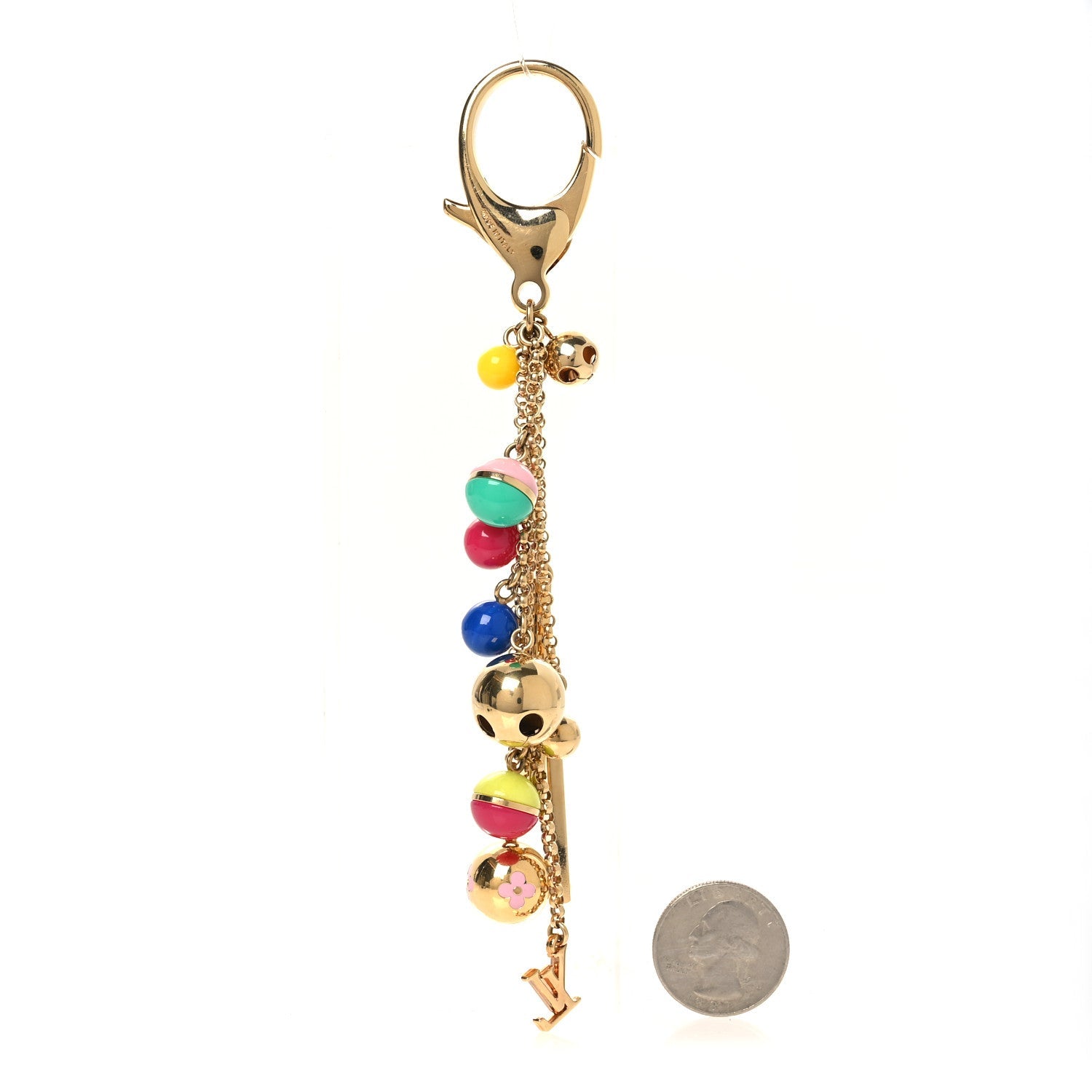 Louis Vuitton Grelots Bag Charm Key Ring