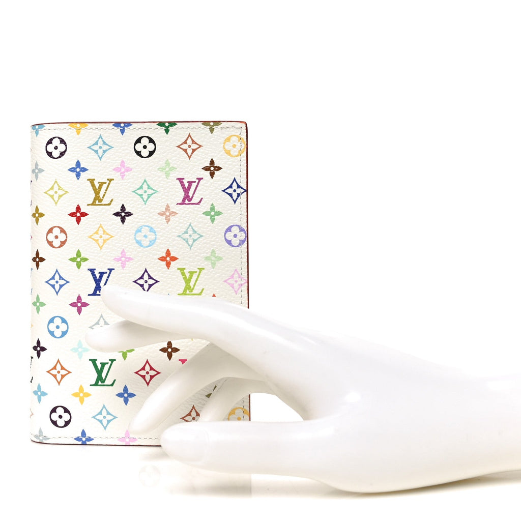 Louis Vuitton LV X TM Monogram Multicolor Passport Cover White