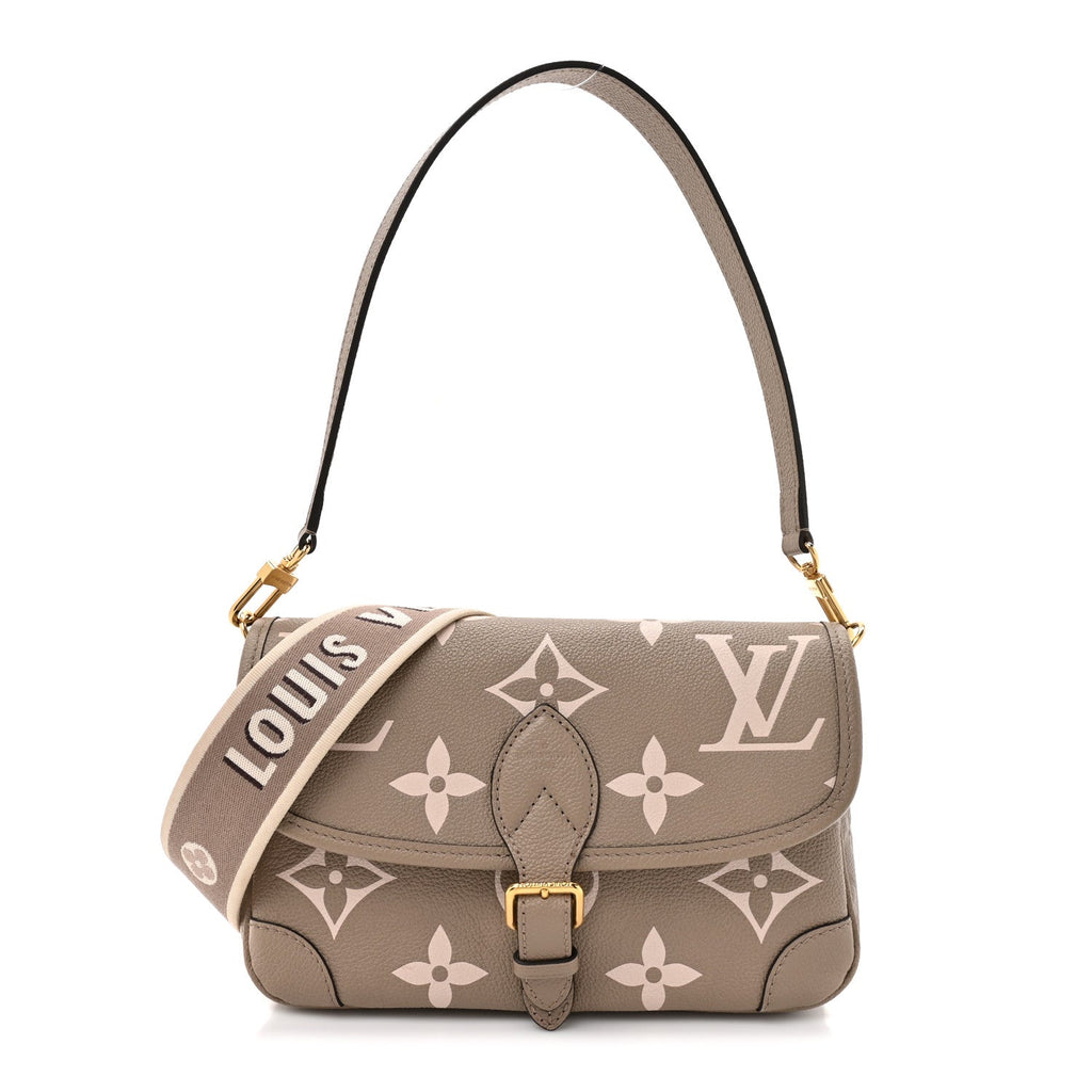 Louis Vuitton Empreinte Monogram Giant Diane Tourterelle Creme