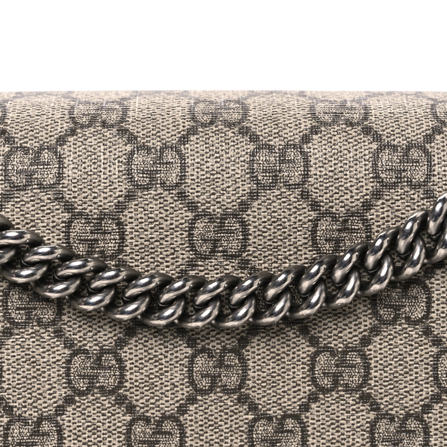 Gucci GG Supreme Monogram Medium Dionysus Shoulder Bag Taupe