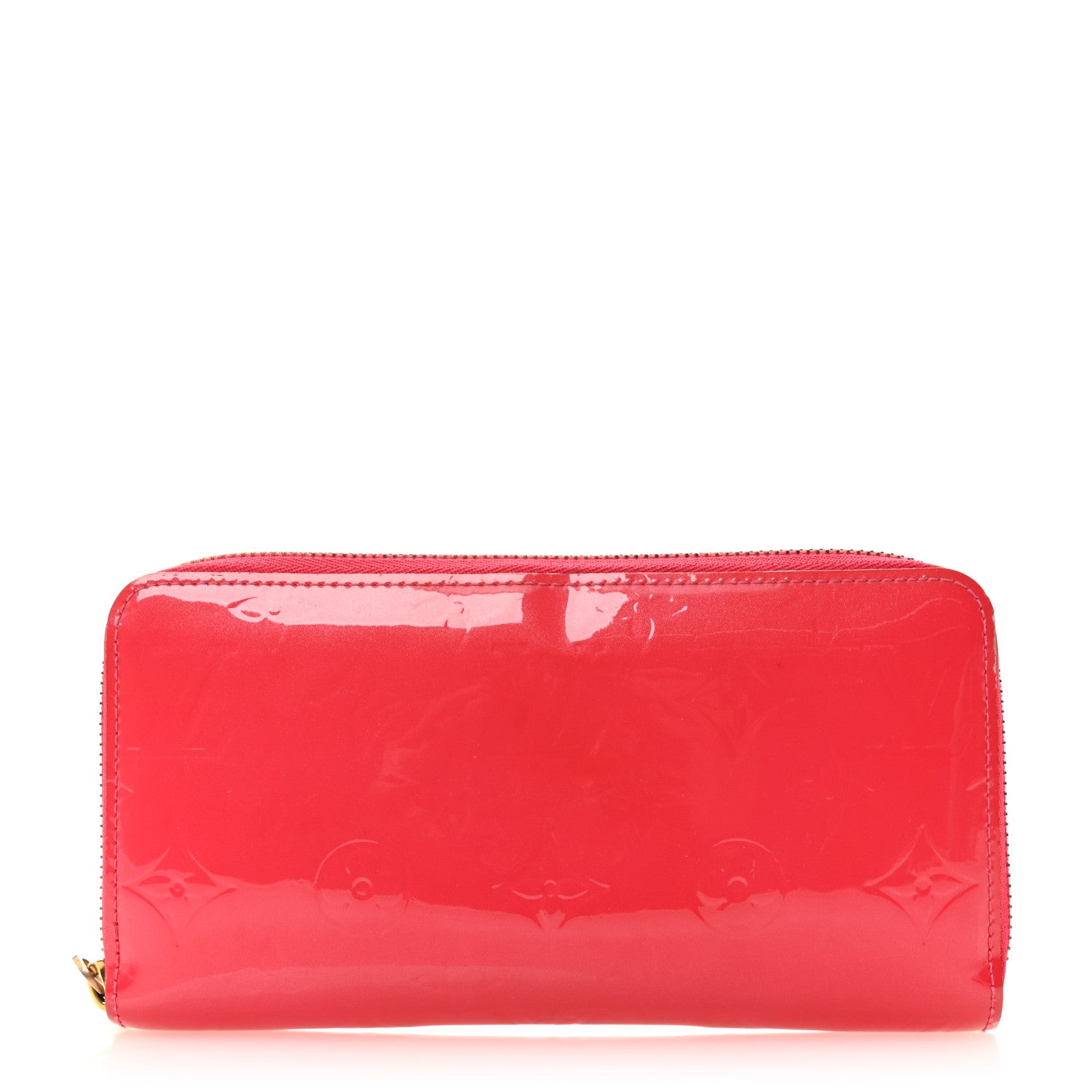 Louis Vuitton Vernis Zippy Wallet Rose Litchi