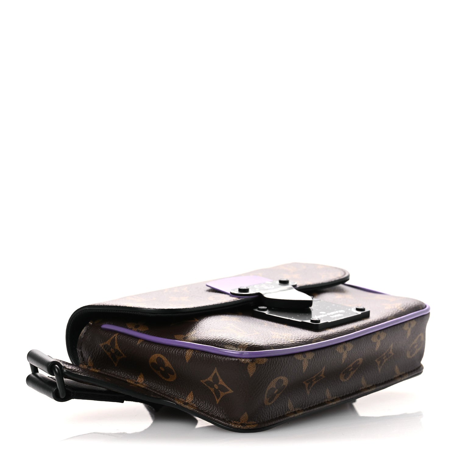 Louis Vuitton Monogram S Lock Sling Bag Purple