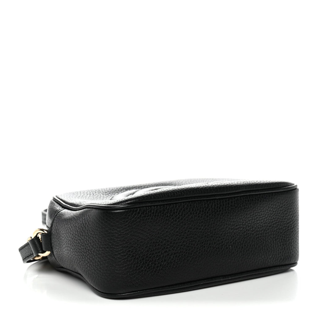 Gucci Pebbled Calfskin Small Soho Disco Bag Black