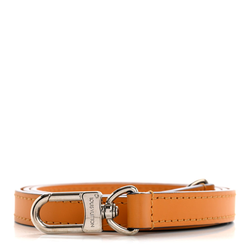 Louis Vuitton Calfskin City Steamer Shoulder Strap Amaretto