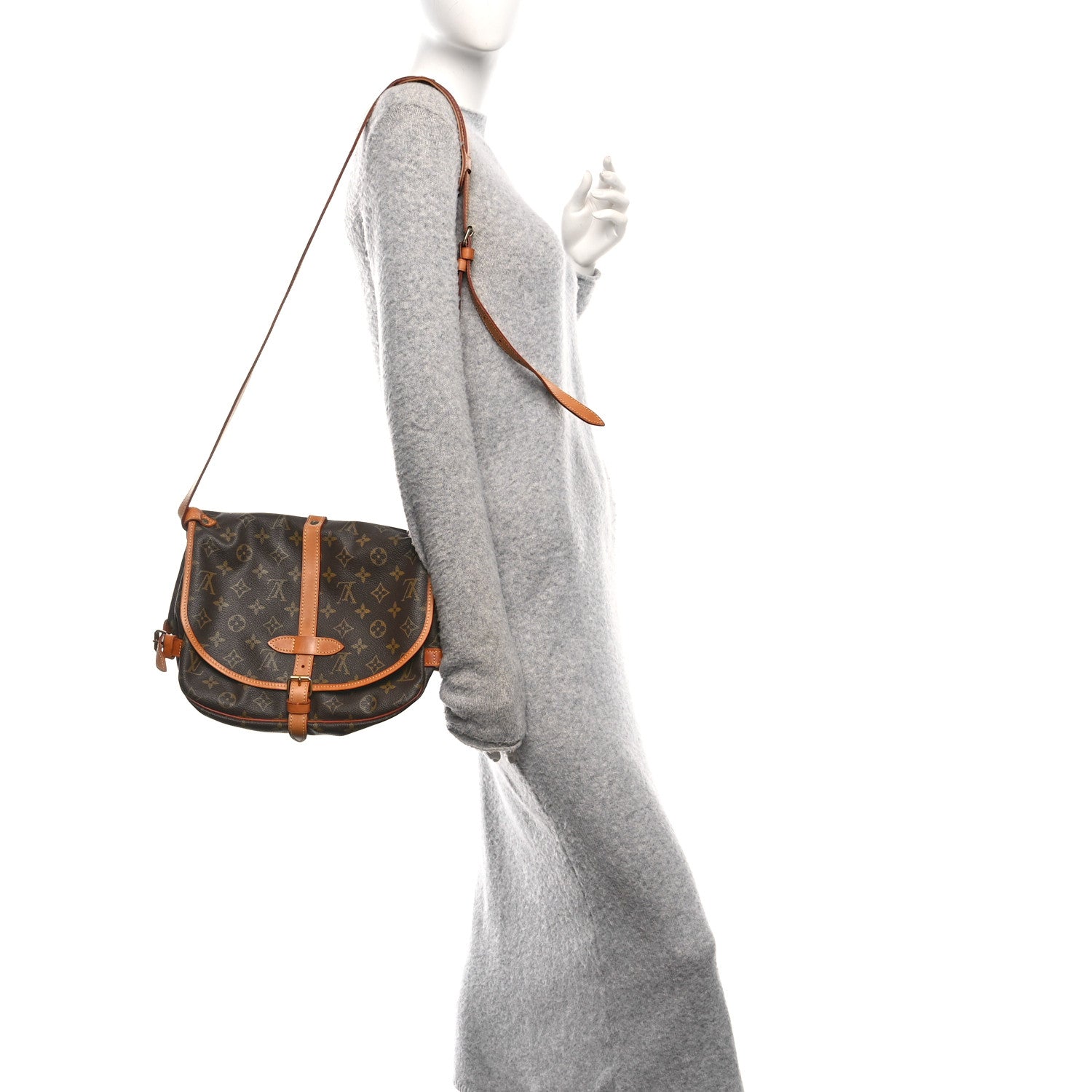 Louis Vuitton Monogram Saumur 30