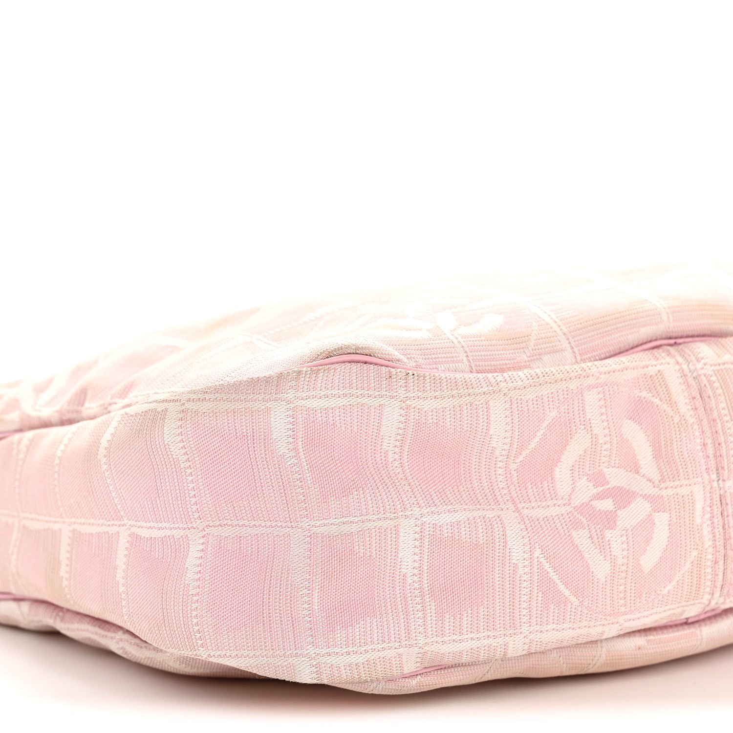 Chanel Nylon Travel Ligne Hobo Pink