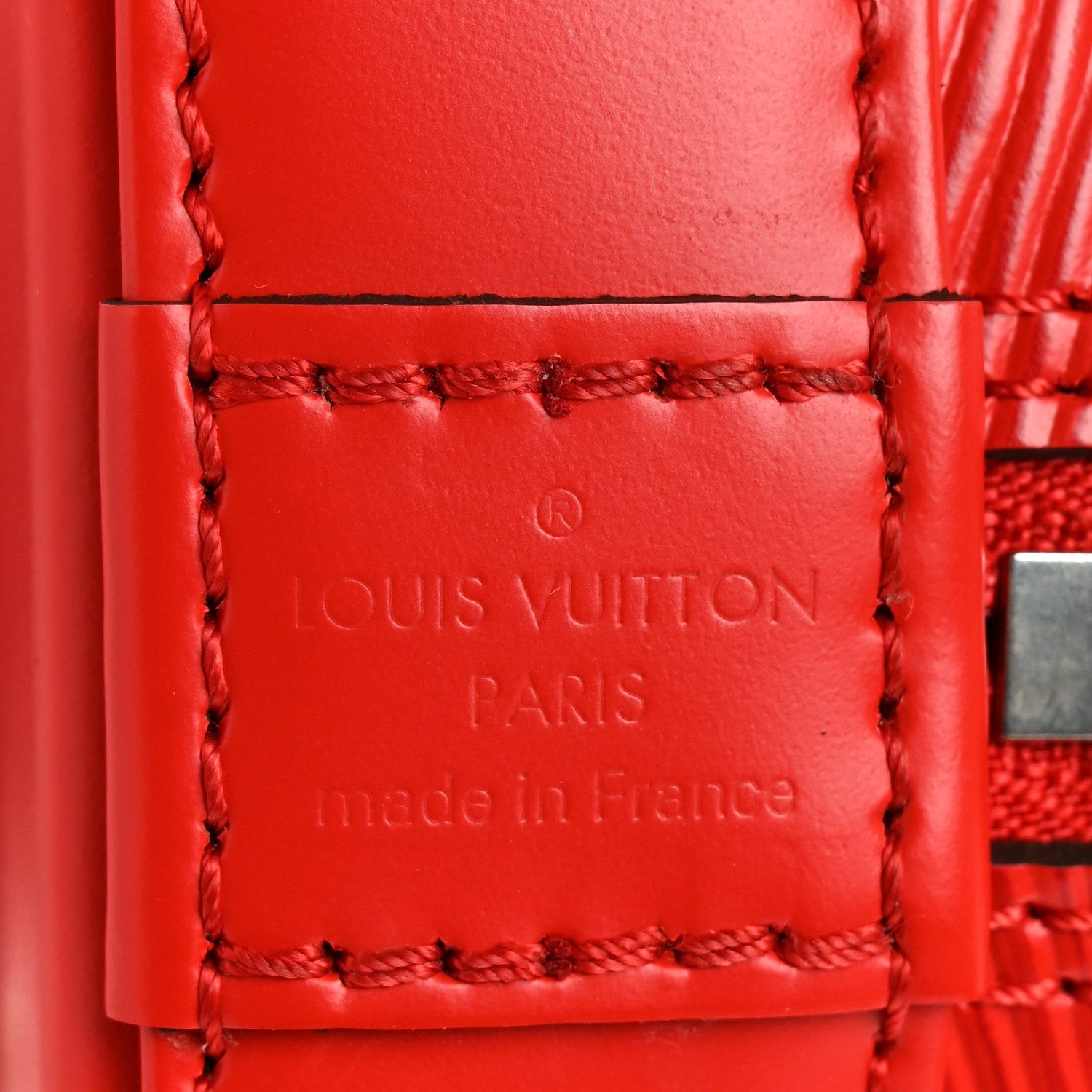 Louis Vuitton Epi Alma BB Coquelicot