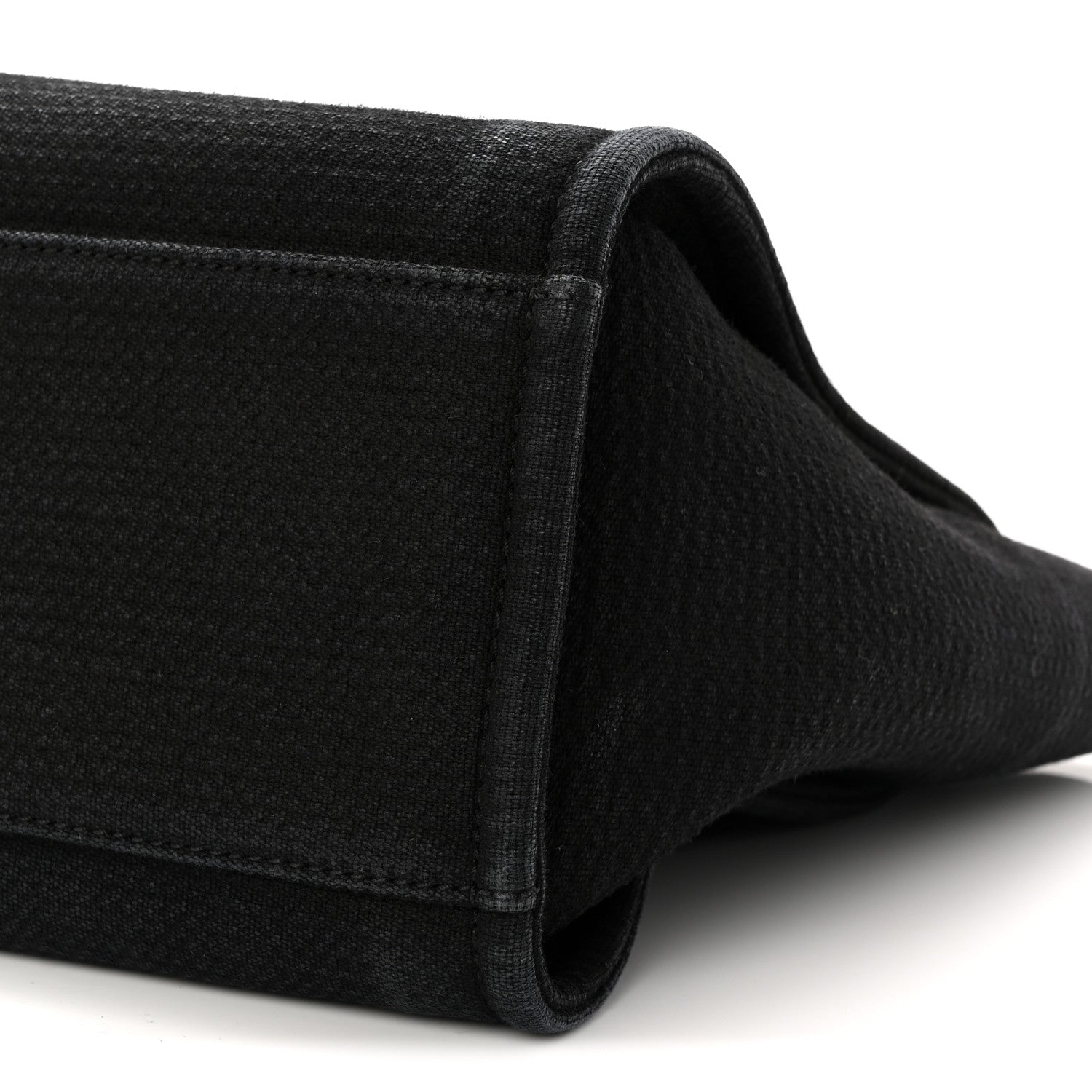 Chanel Mixed Fibers Small Deauville Tote Black