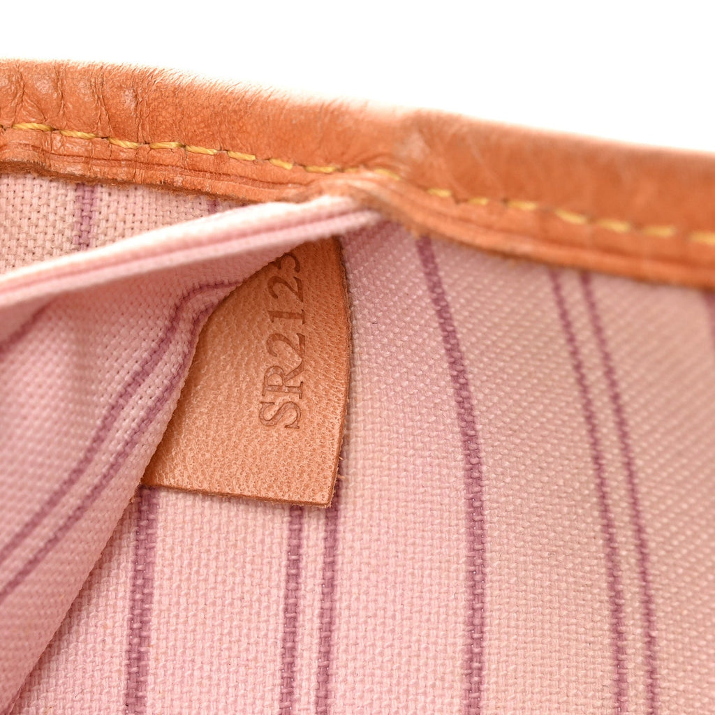 Louis Vuitton Monogram Forte Dei Marmi V Neverfull MM Rose Ballerine