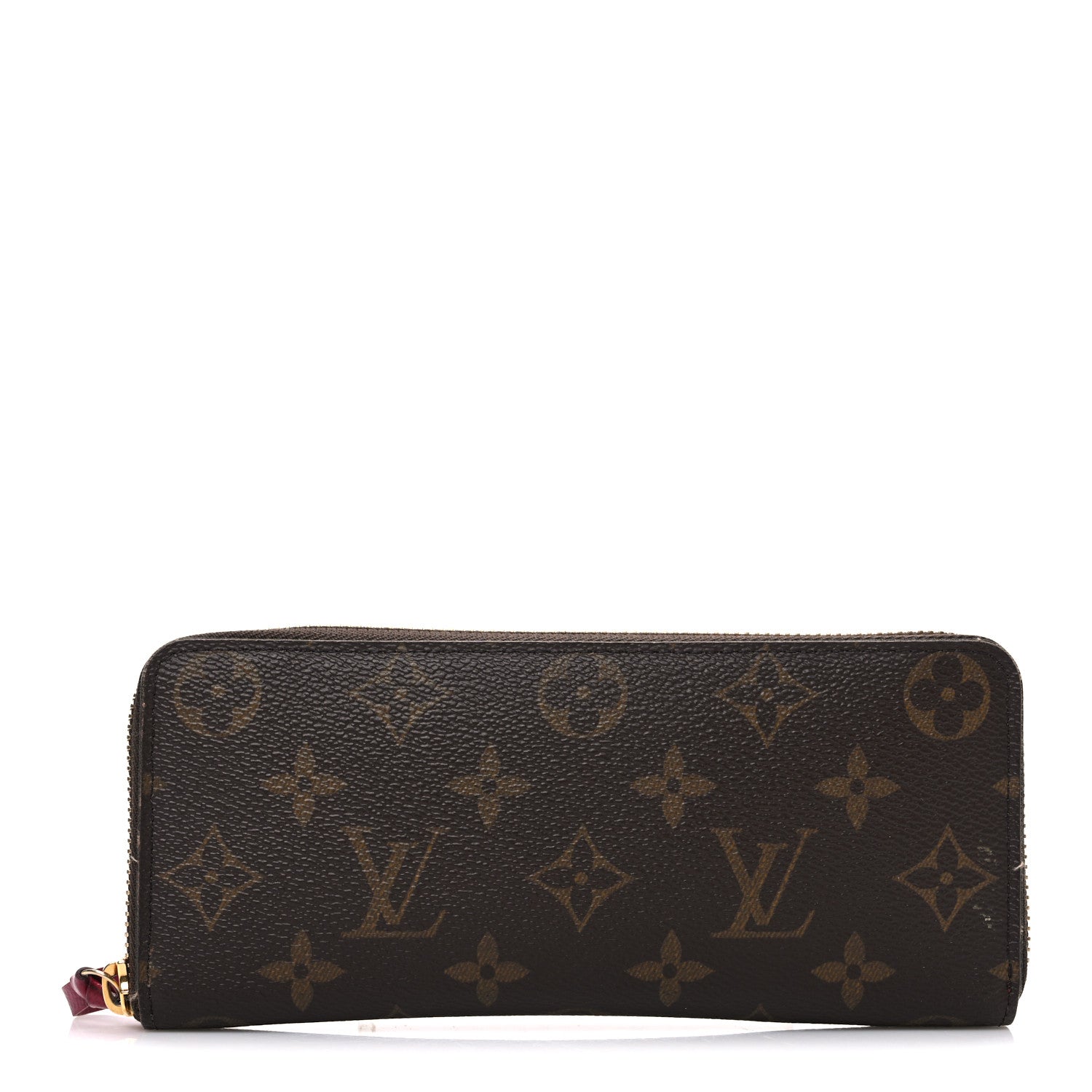 Louis Vuitton Monogram Clemence Wallet Fuchsia