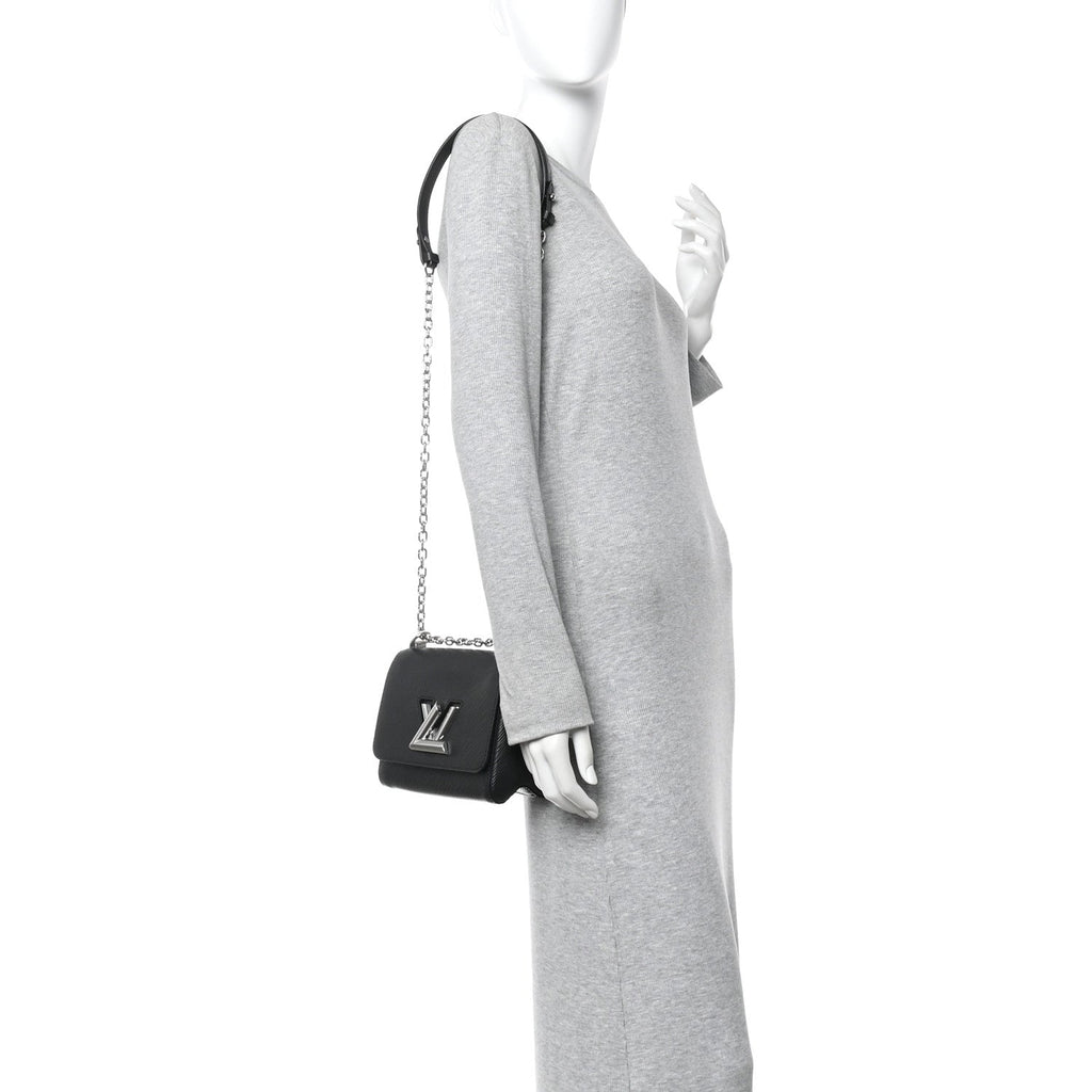 Louis Vuitton Epi Twist Shoulder Bag PM Black