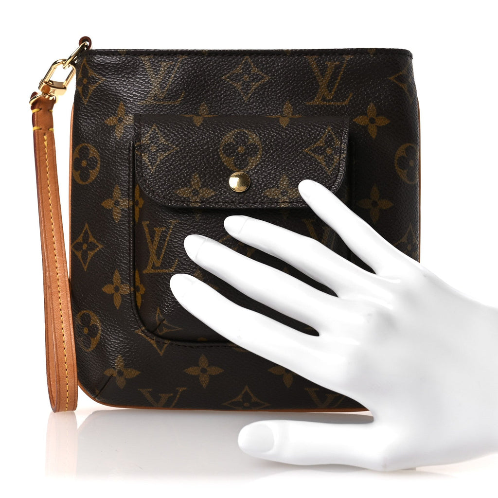 Louis Vuitton Monogram Partition Wristlet