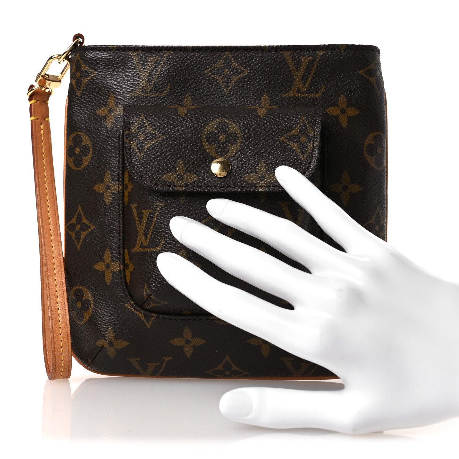 Louis Vuitton Monogram Partition Wristlet
