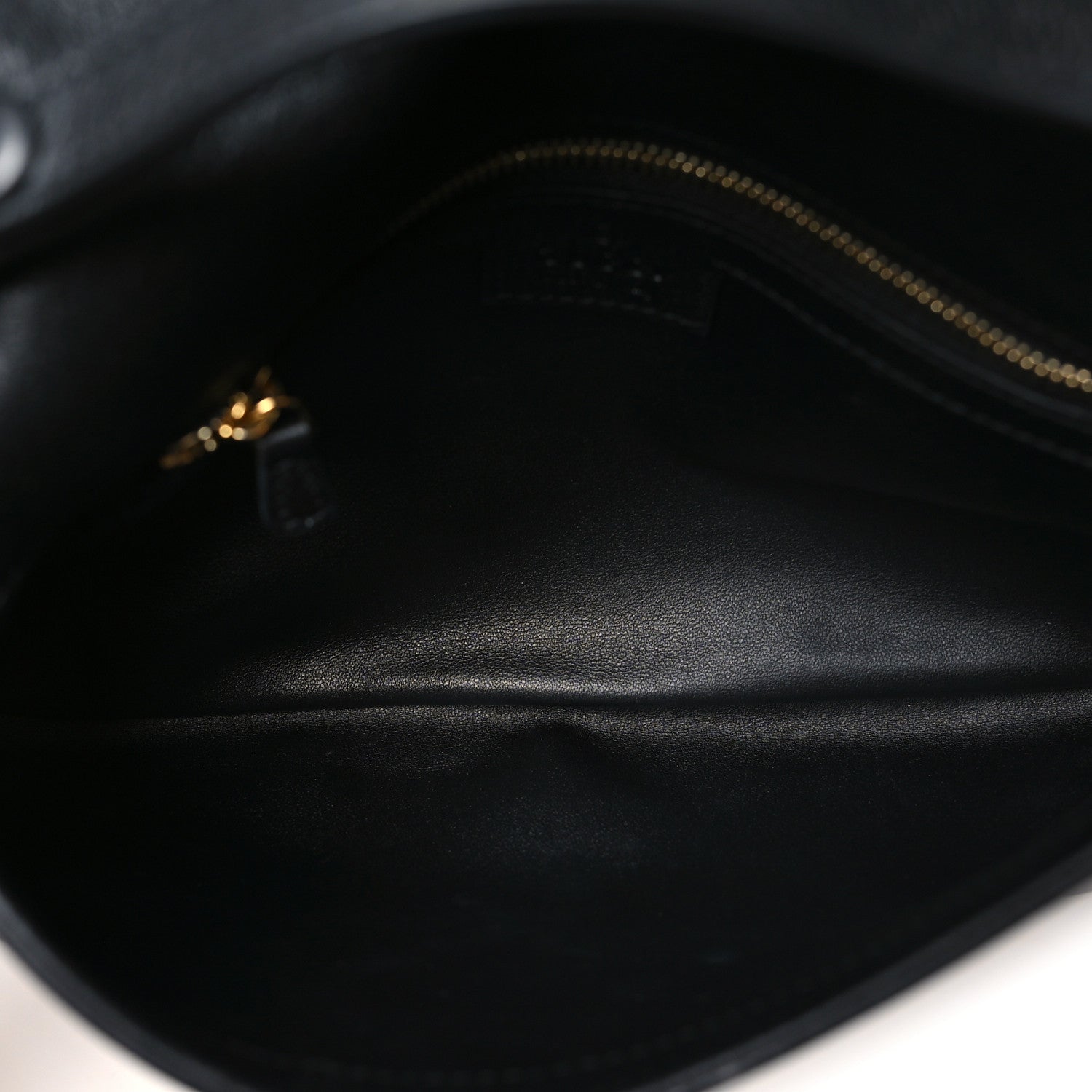 Gucci Roxy Calfskin Blondie Chain Shoulder Flap Bag Black