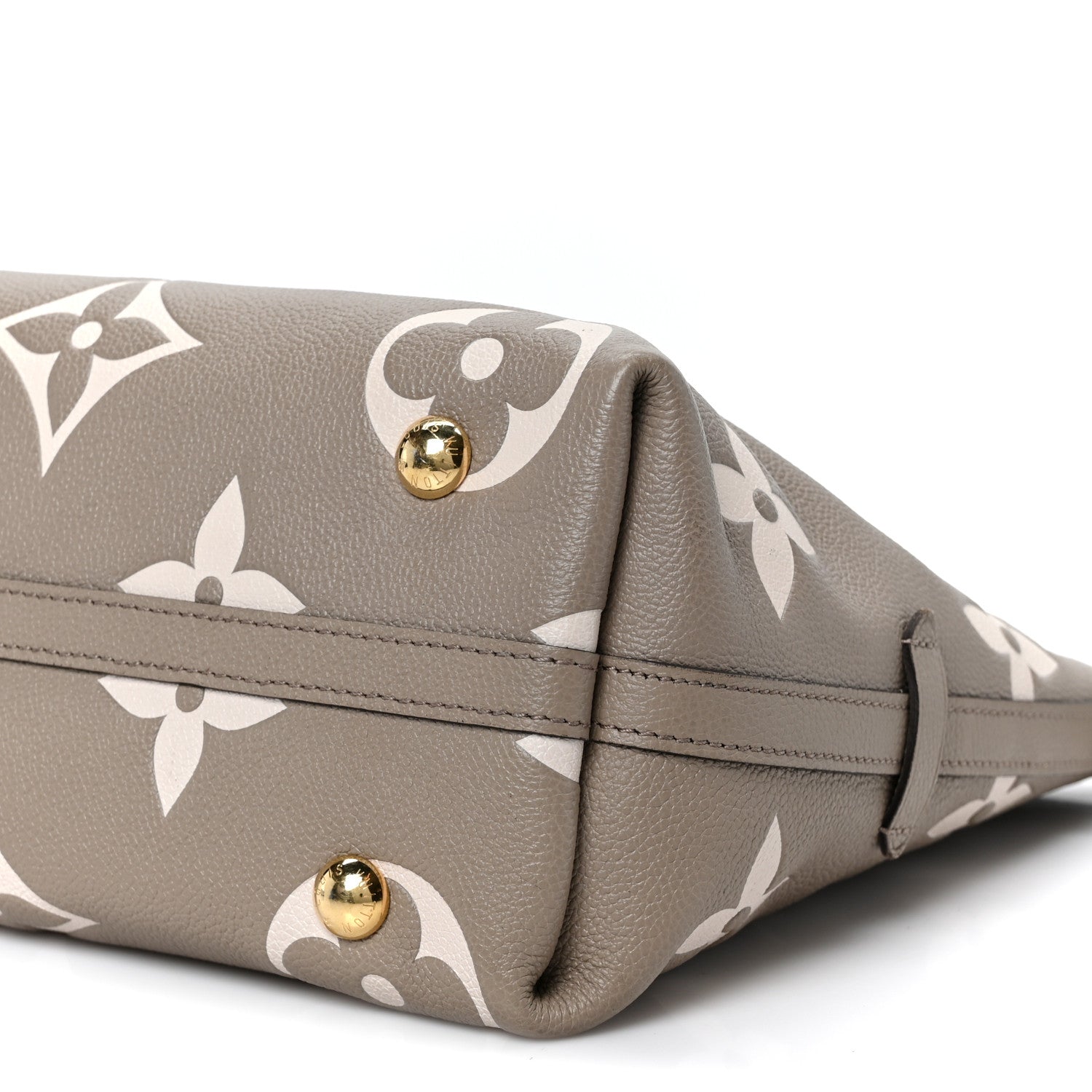 Louis Vuitton Empreinte Monogram Giant CarryAll PM Tourterelle Creme