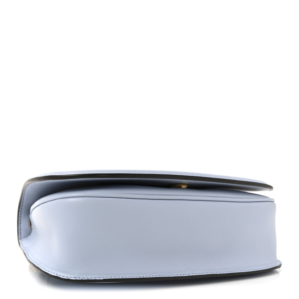 Gucci Roxy Calfskin Medium Blondie Top Handle Bag Cloudy Blue