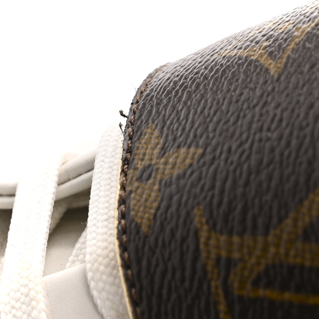 Louis Vuitton Calfskin Monogram Frontrow Sneaker 36 White