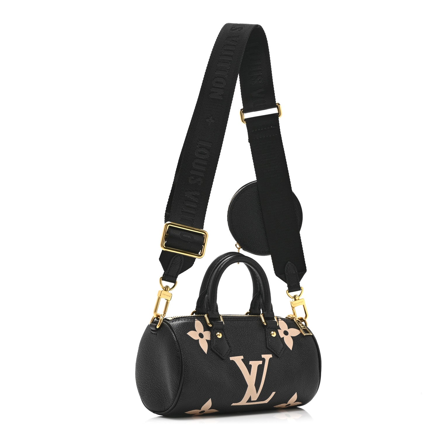 Louis Vuitton Empreinte Monogram Giant Papillon BB Black Beige