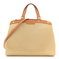 Louis Vuitton Vernis Brea MM Blanc Corail