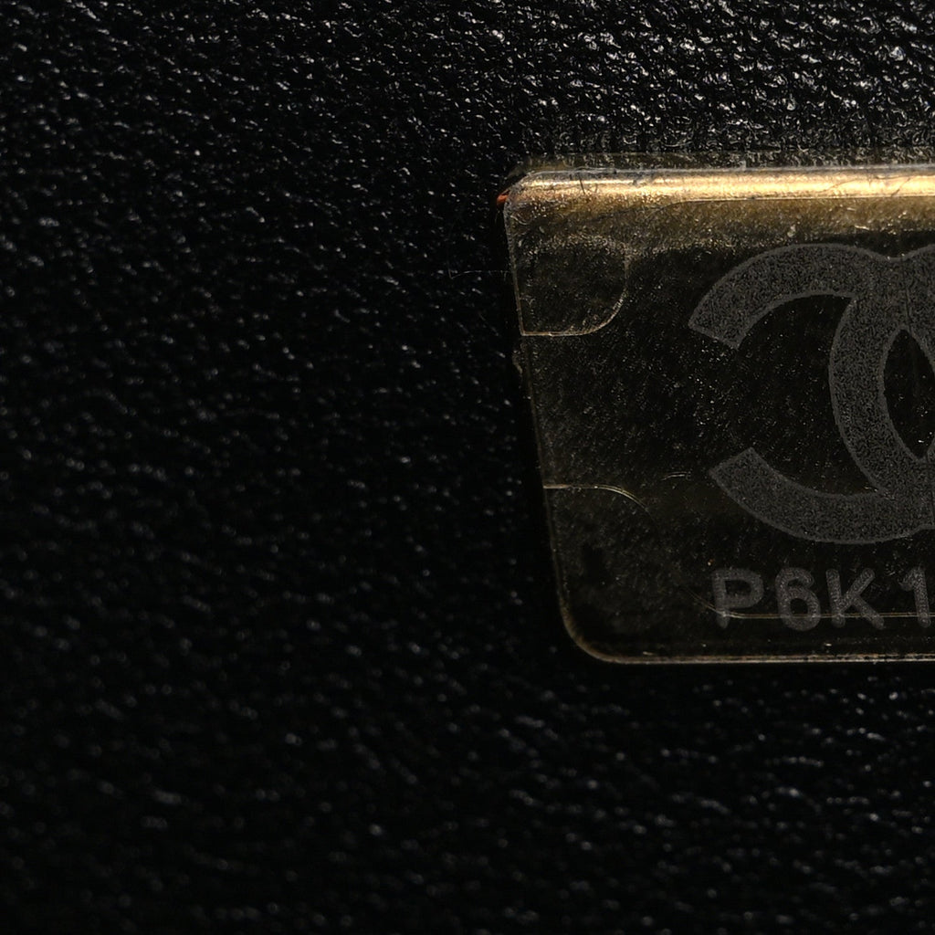 Chanel Lambskin Quilted Mini Rectangular Flap Black