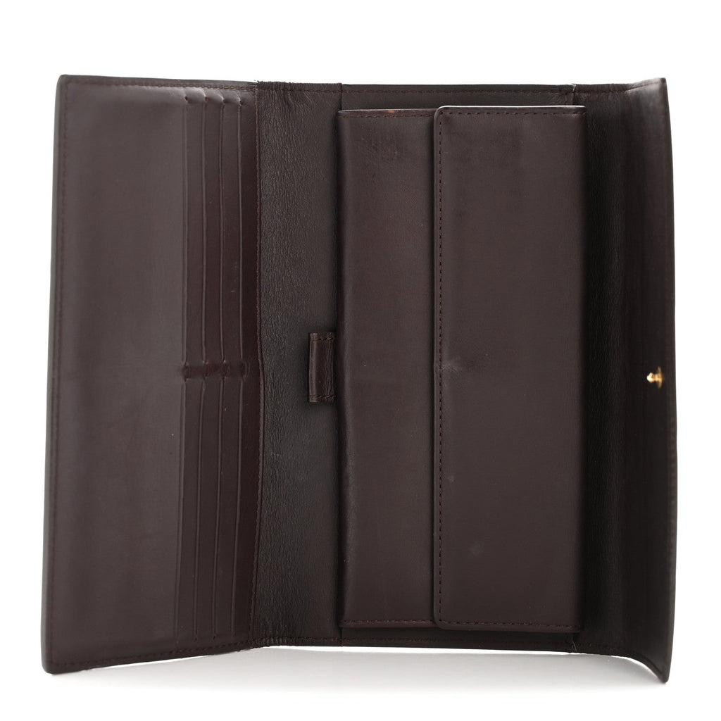 Louis Vuitton Vernis Porte Tresor International Wallet Amarante