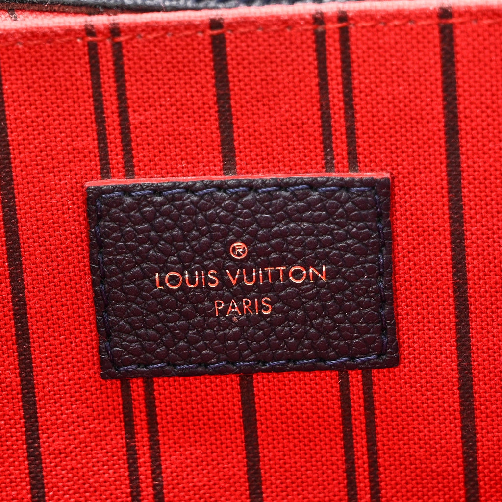 Louis Vuitton Empreinte Pochette Metis Marine Rouge