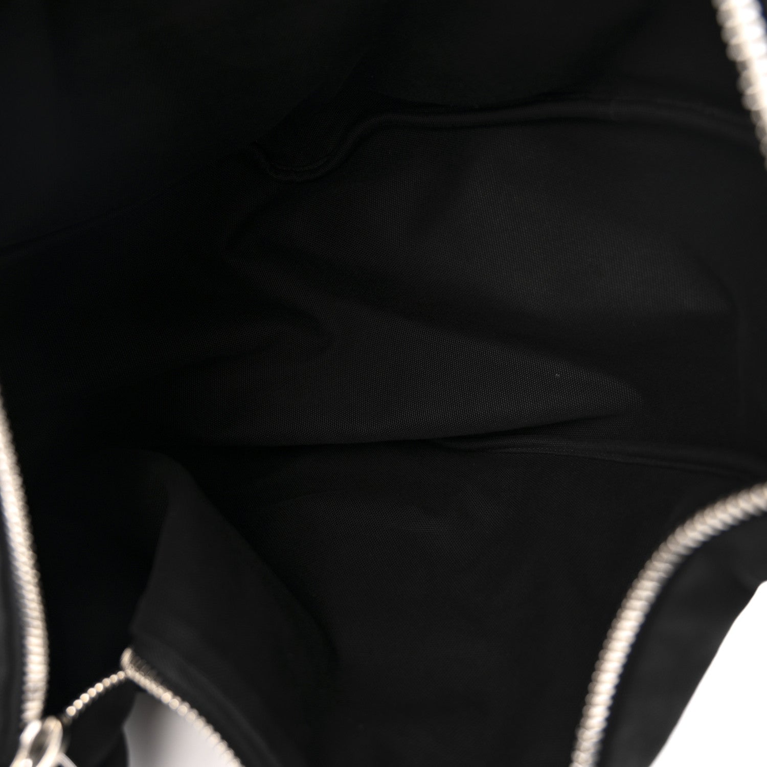 Prada Canapa Triangle Shoulder Bag Black