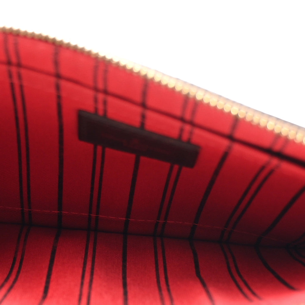 Louis Vuitton Damier Ebene Neverfull MM GM Pochette