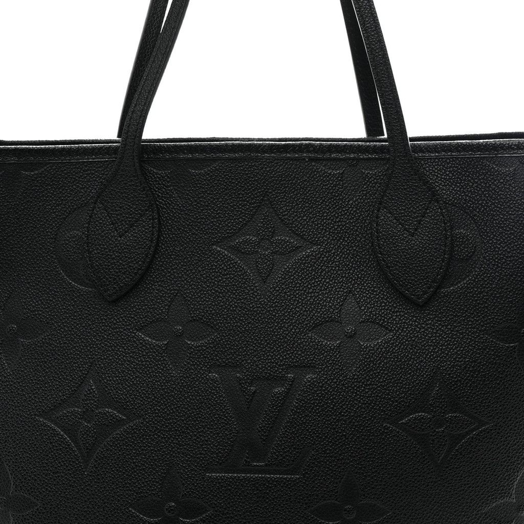 Louis Vuitton Empreinte Monogram Giant Neverfull MM Black