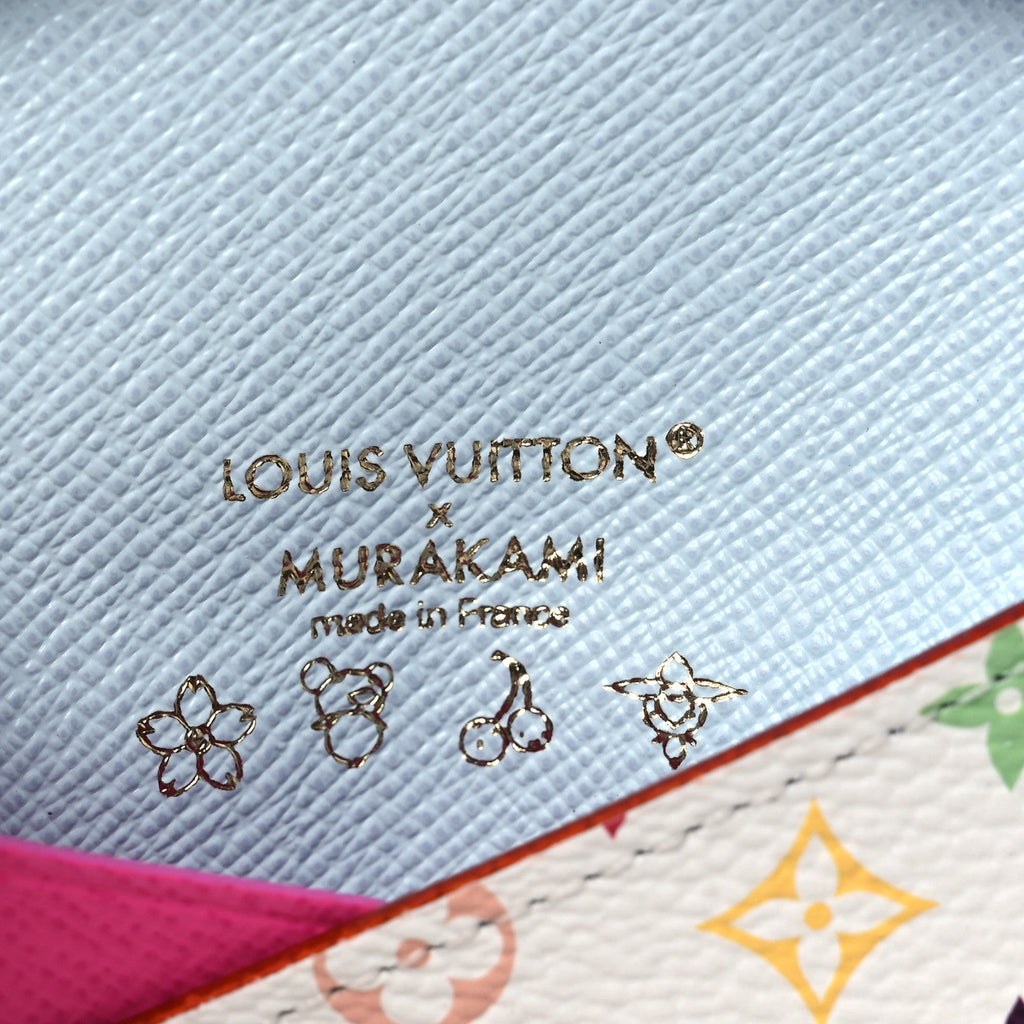 Louis Vuitton LV X TM Monogram Multicolor Slim Card Holder White