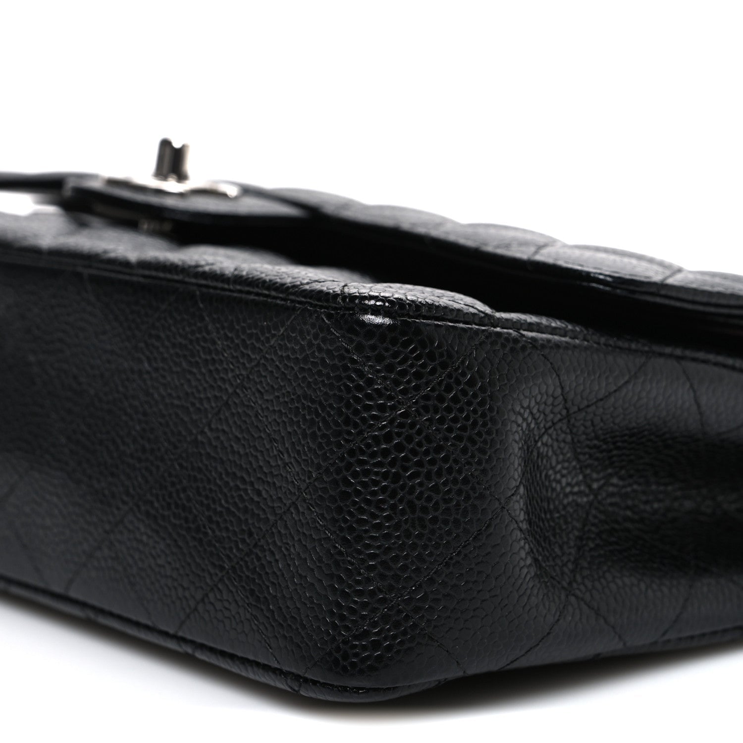 Chanel Caviar Quilted Medium Double Flap Black