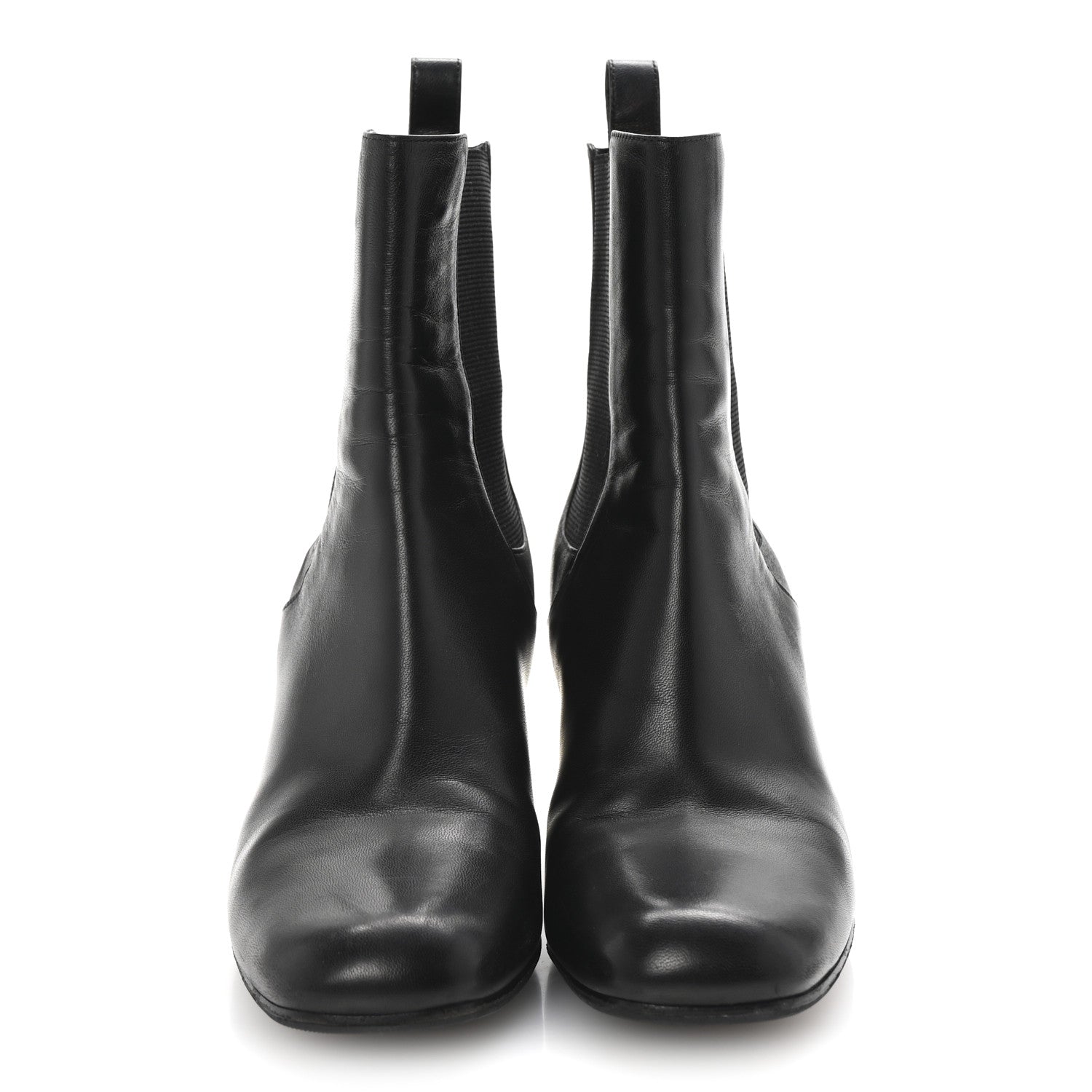 Gucci Nappa Charlotte Ankle Boots 37 Black