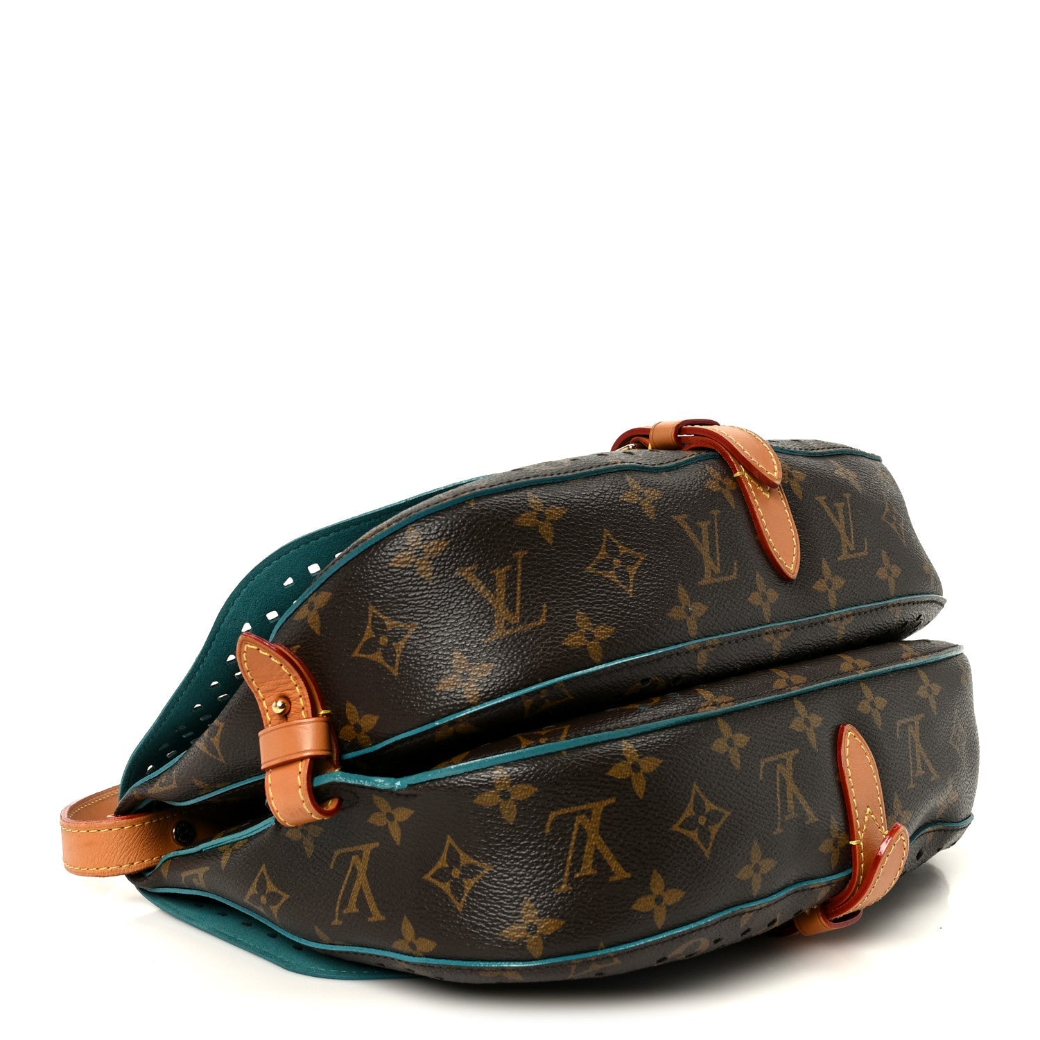 Louis Vuitton Monogram SC Flore Saumur Teal