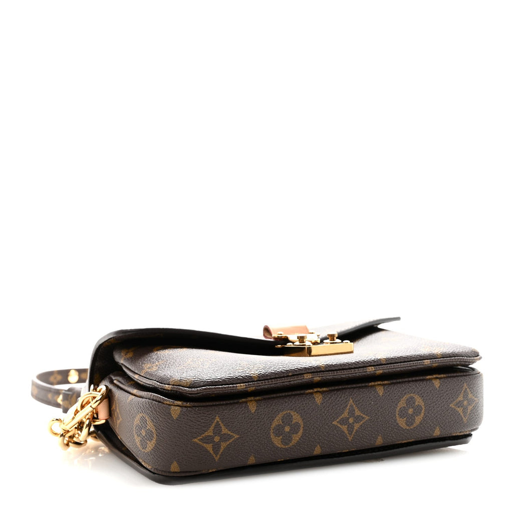 Louis Vuitton Monogram Pochette Metis East West