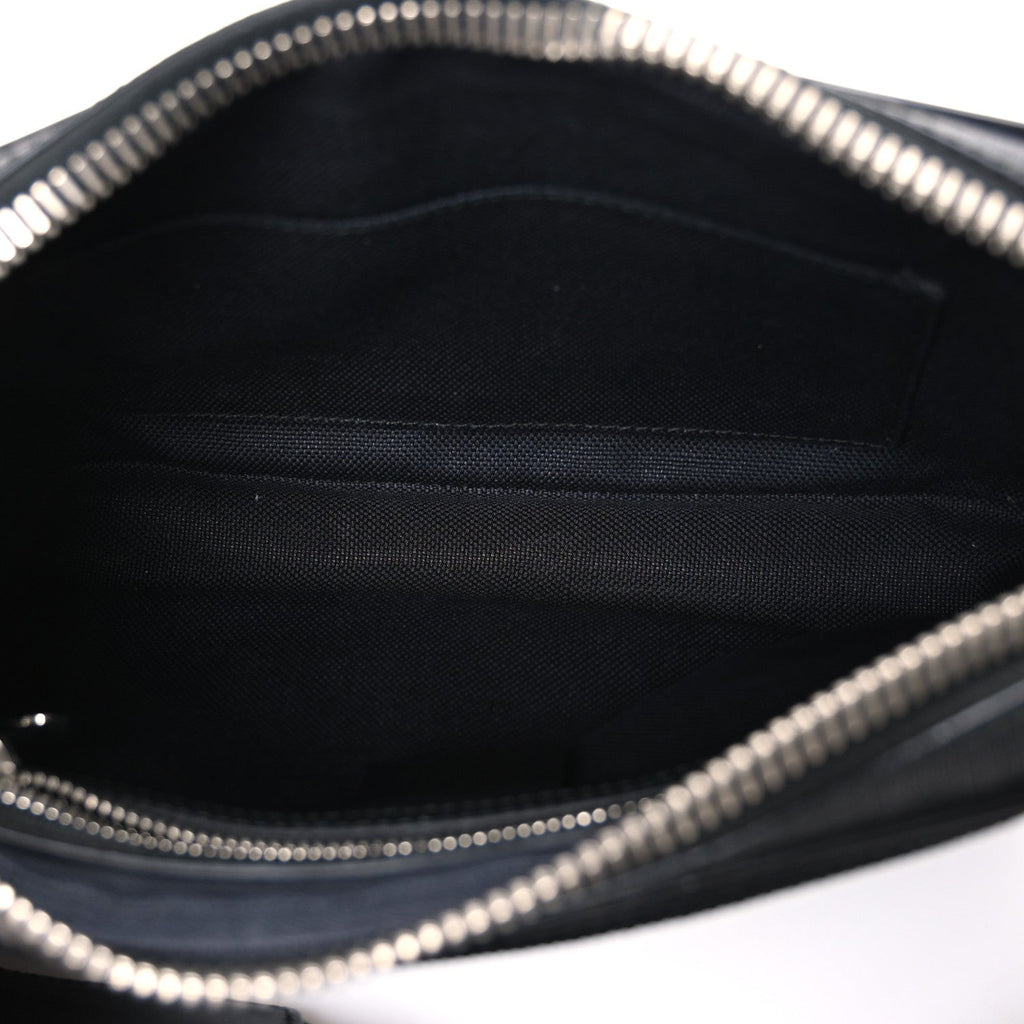 Gucci Soft GG Supreme Monogram Web Belt Bag Black Grey