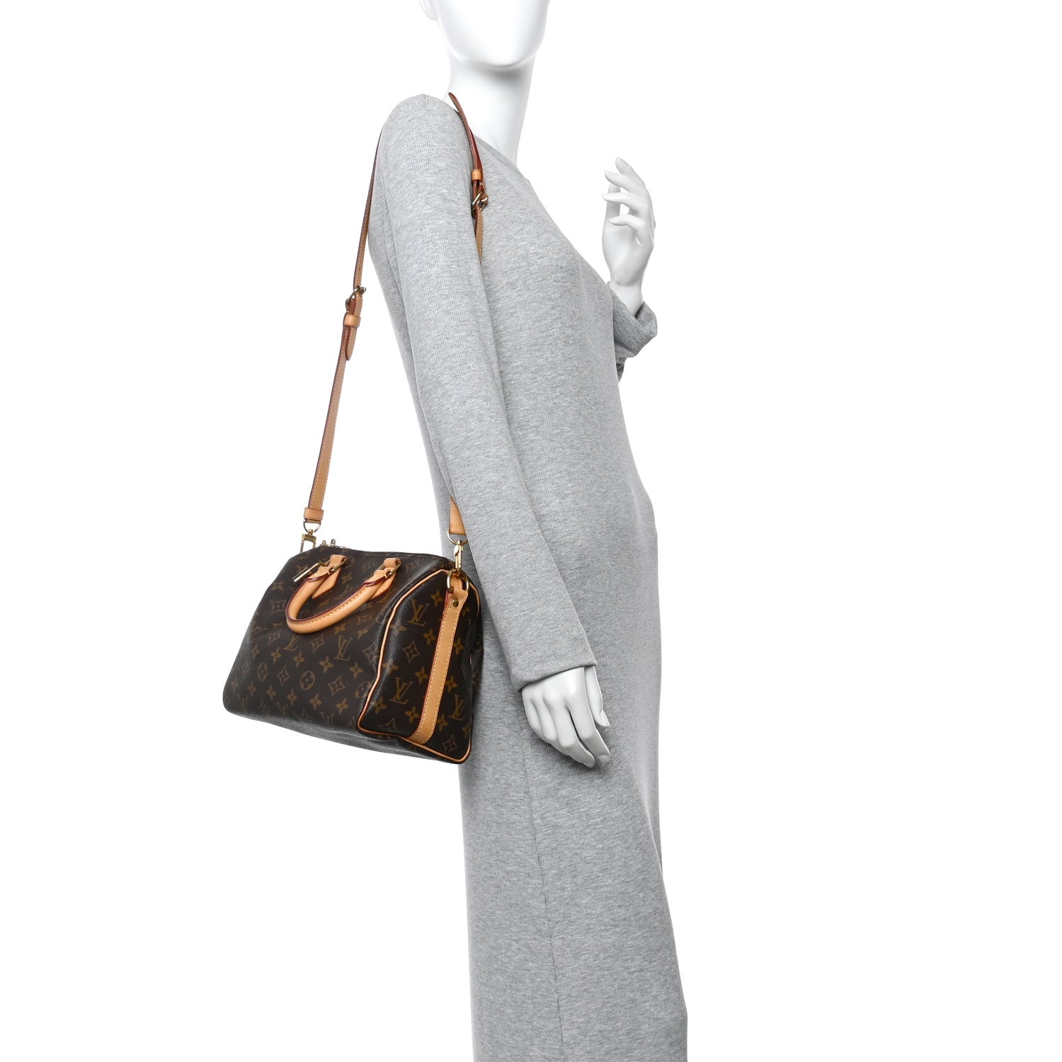 Louis Vuitton Monogram Speedy Bandouliere 25