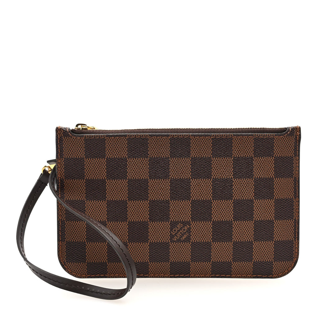 Louis Vuitton Damier Ebene Neverfull PM Pochette